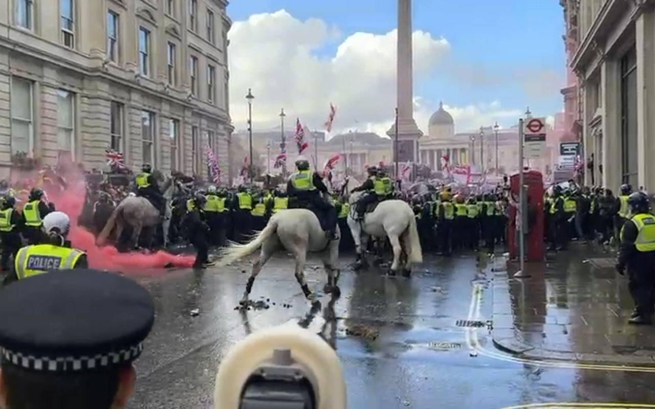 Rechte Demo "Unite the Kingdom"