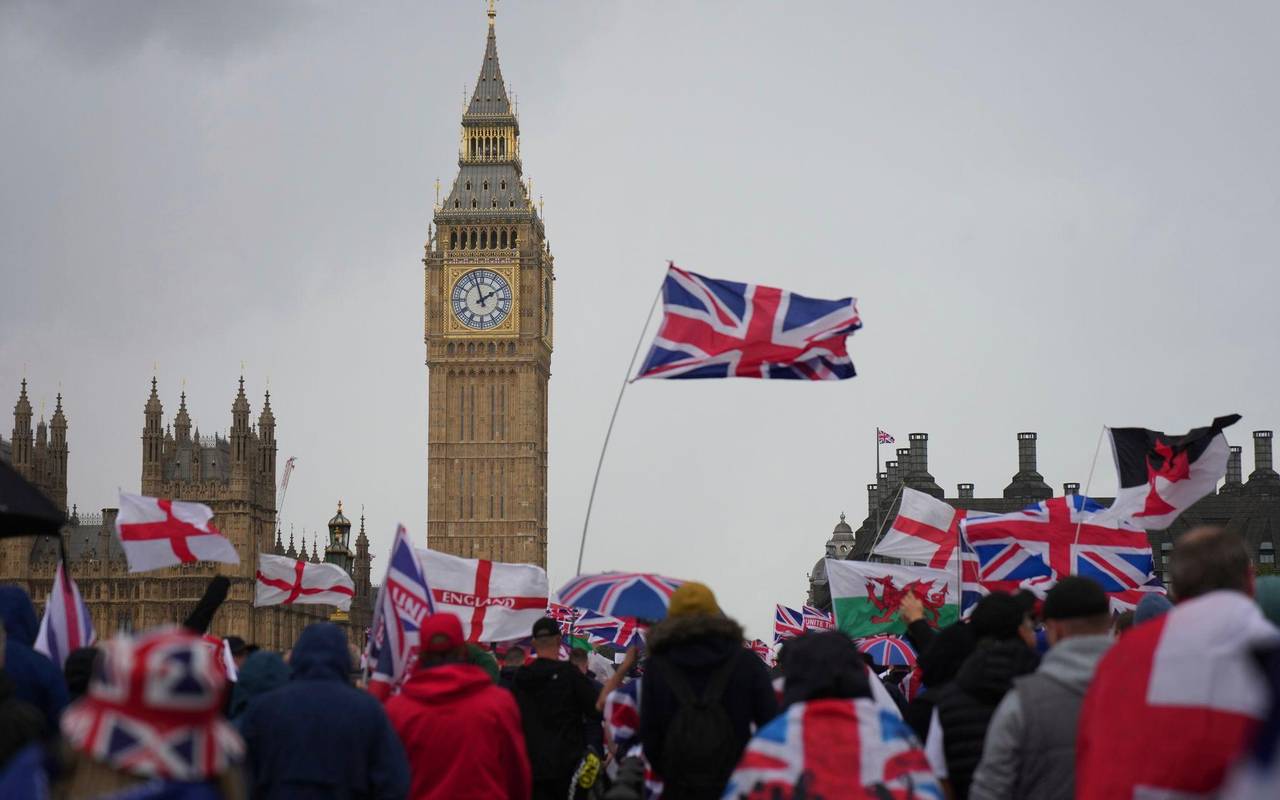 Rechte Demo "Unite the Kingdom"