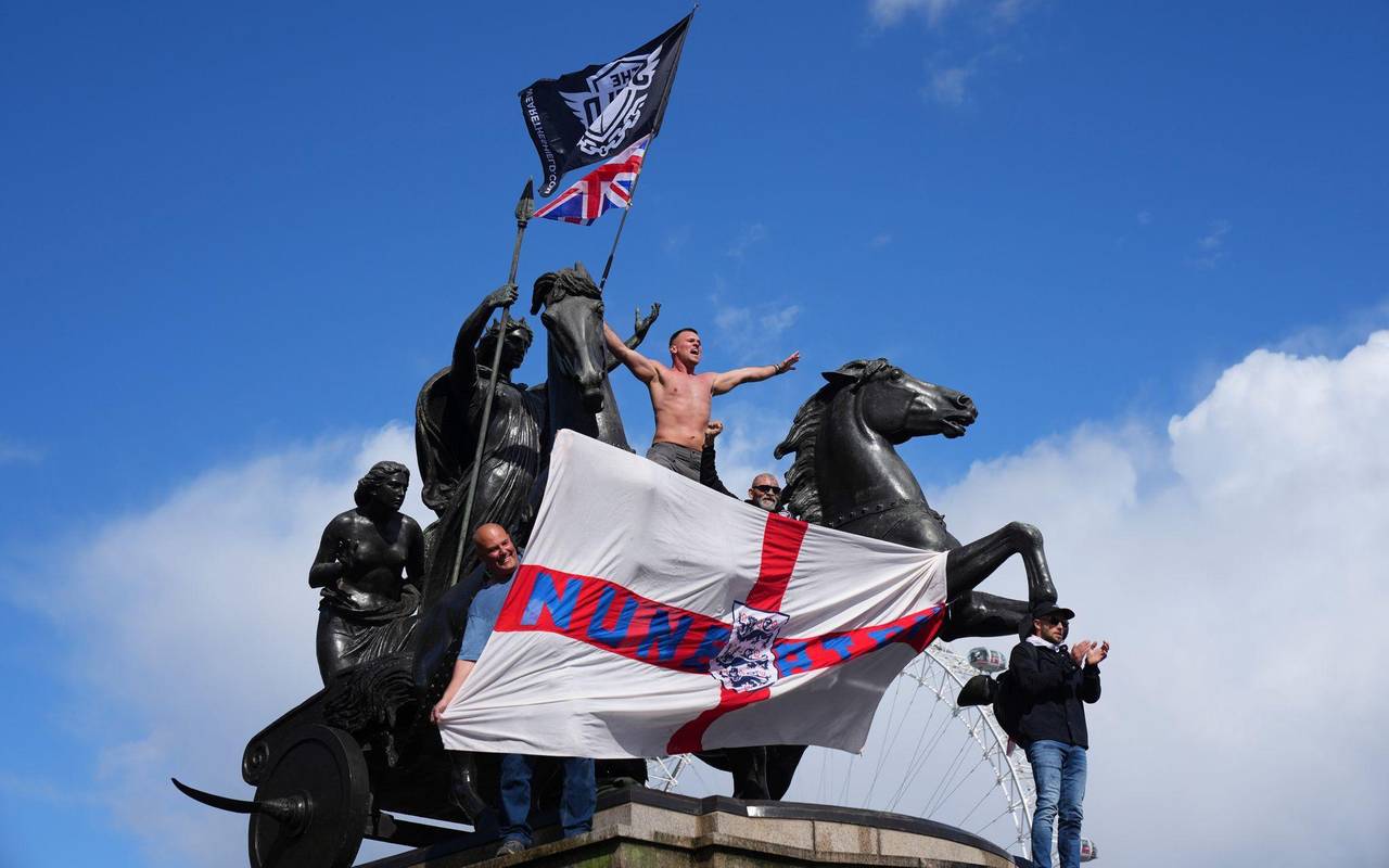 Rechte Demo "Unite the Kingdom"