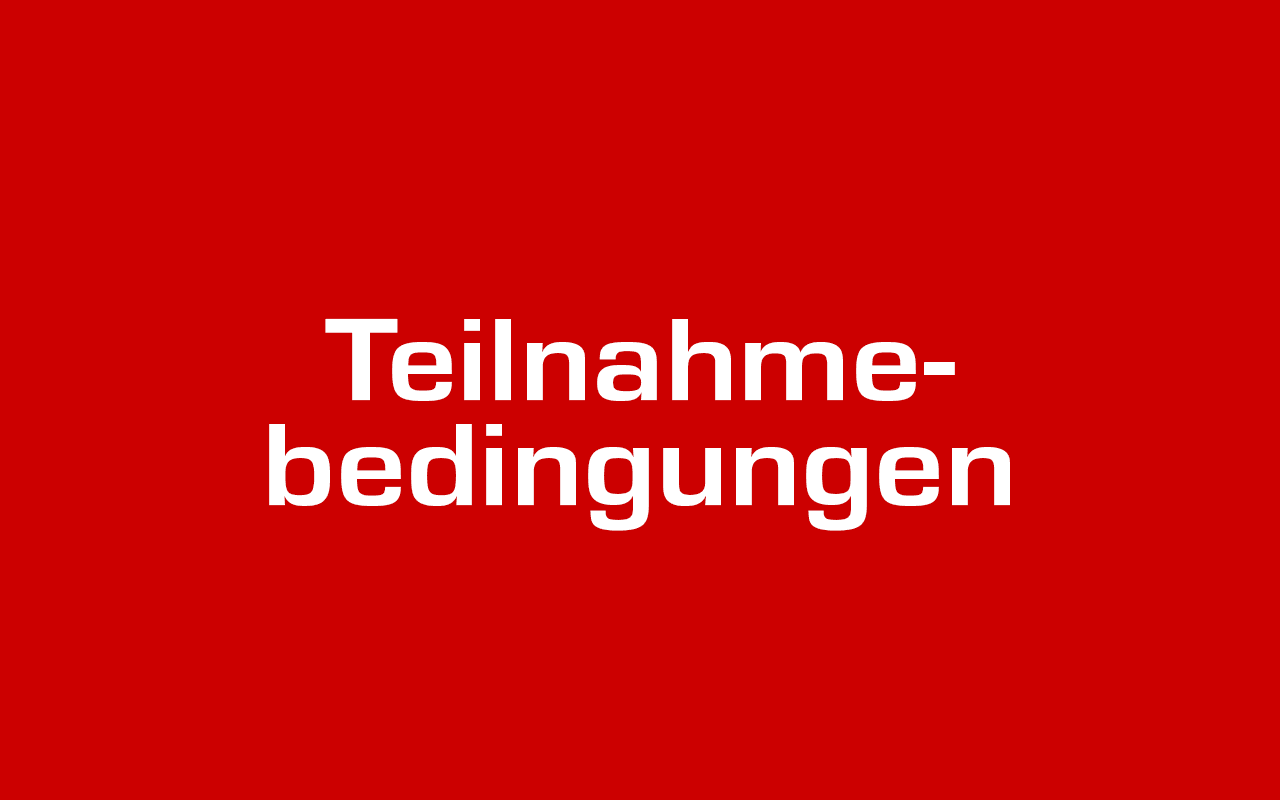 Teilnahmebedingungen