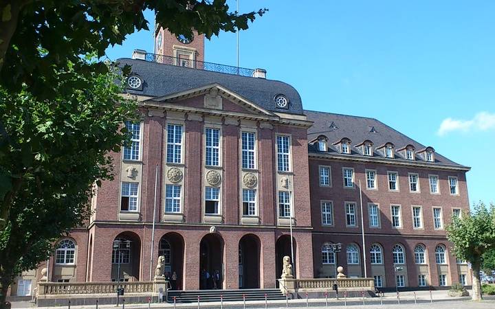 Das Rathaus in Herne.