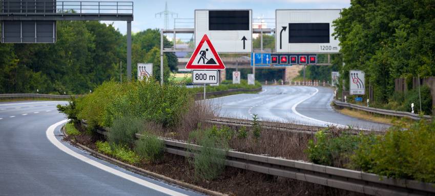 A43 am Wochenende wieder gesperrt