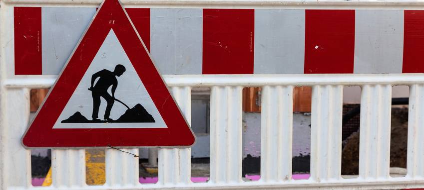 Bauarbeiten am Hölkeskampring