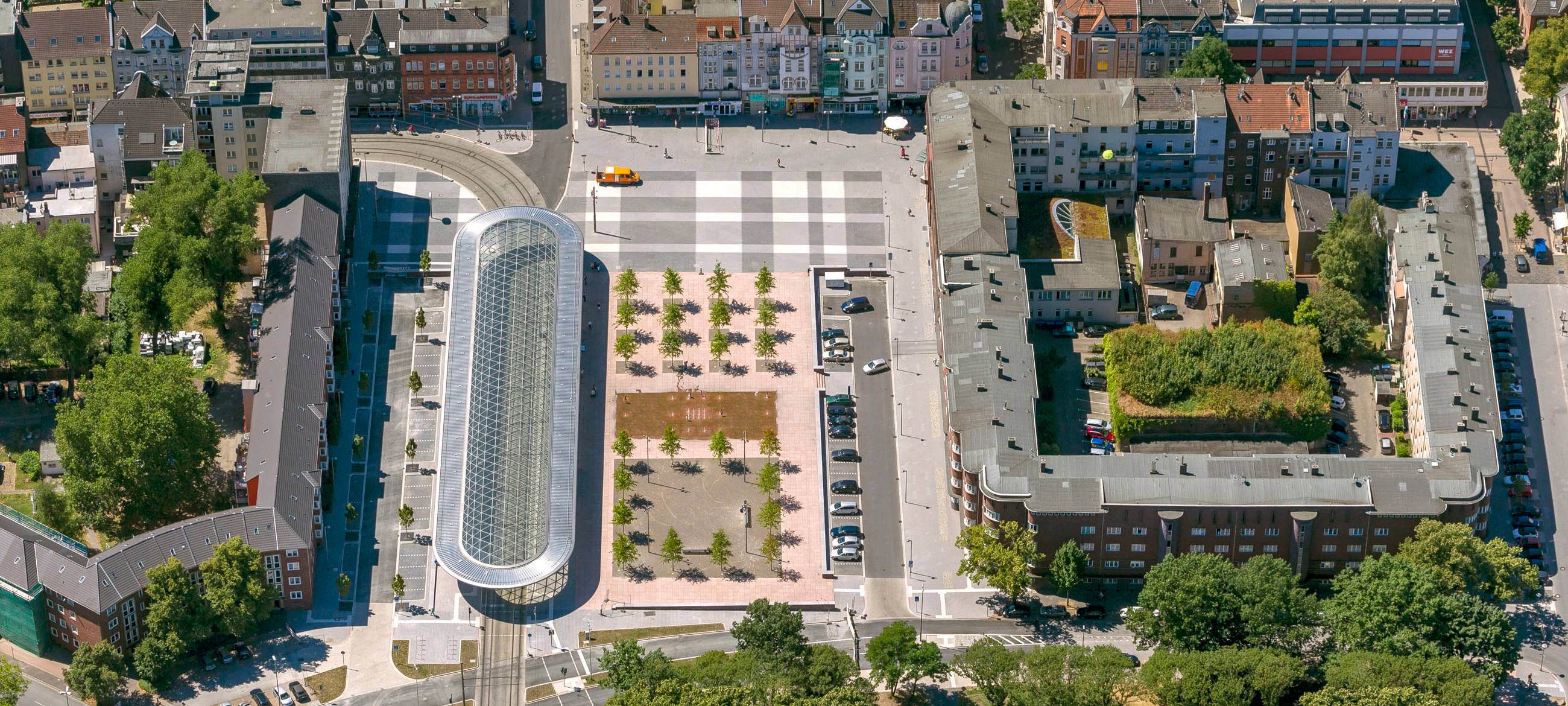 Buchmannshof von oben