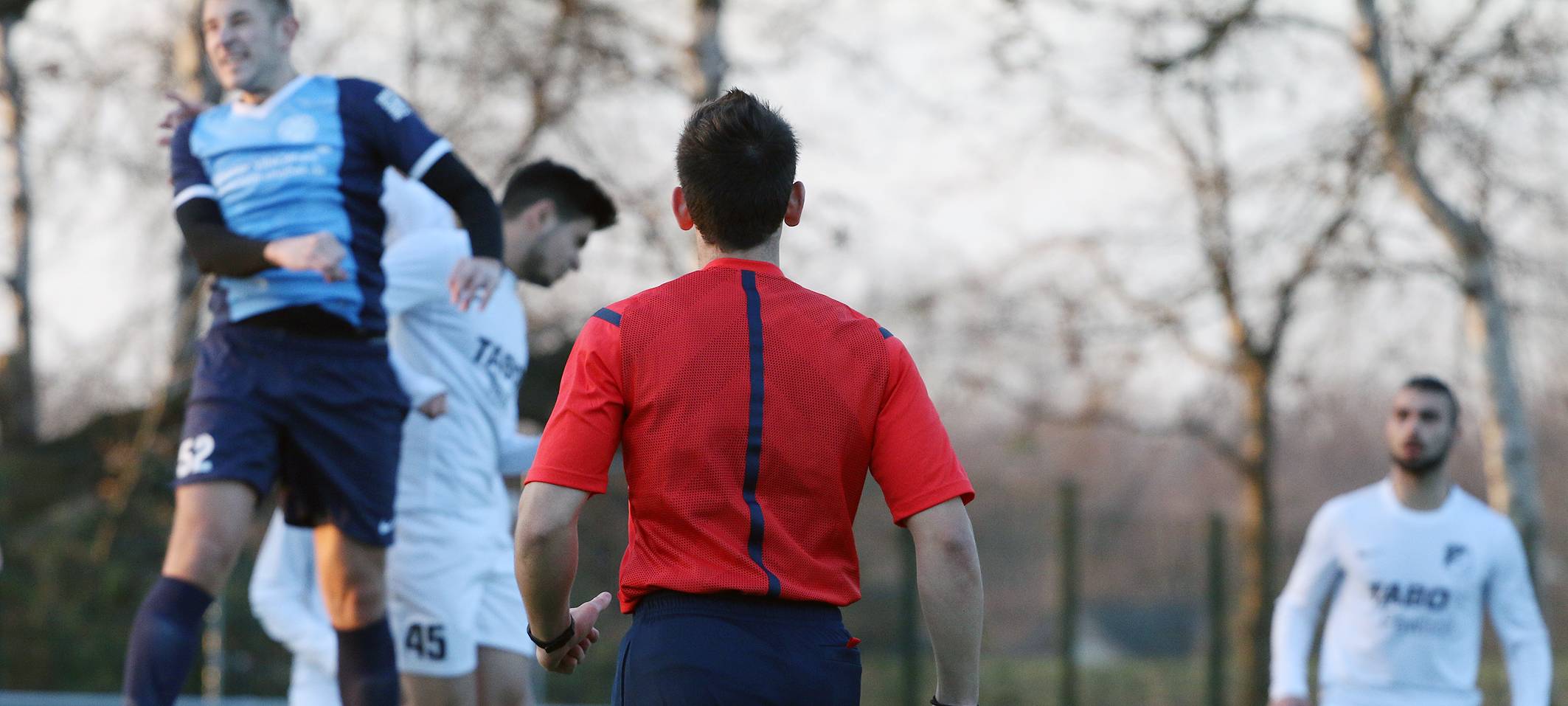 Beste Sicht: Als Schiedsrichter ist man immer nah am Geschehen.