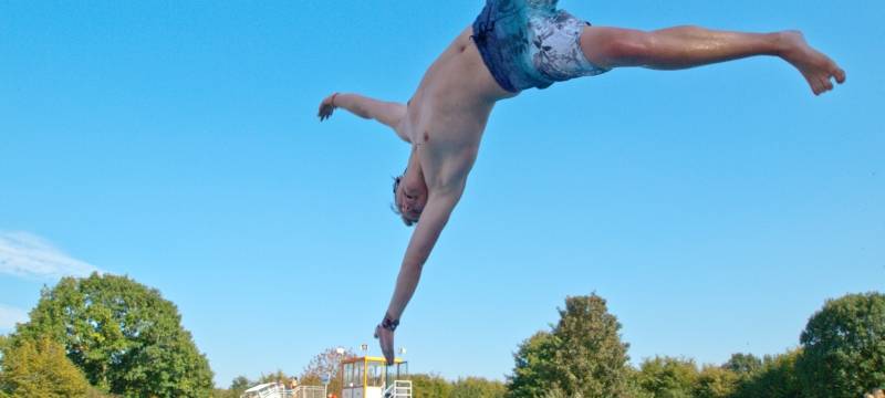 Freibäder freuen sich über mehr Besucher