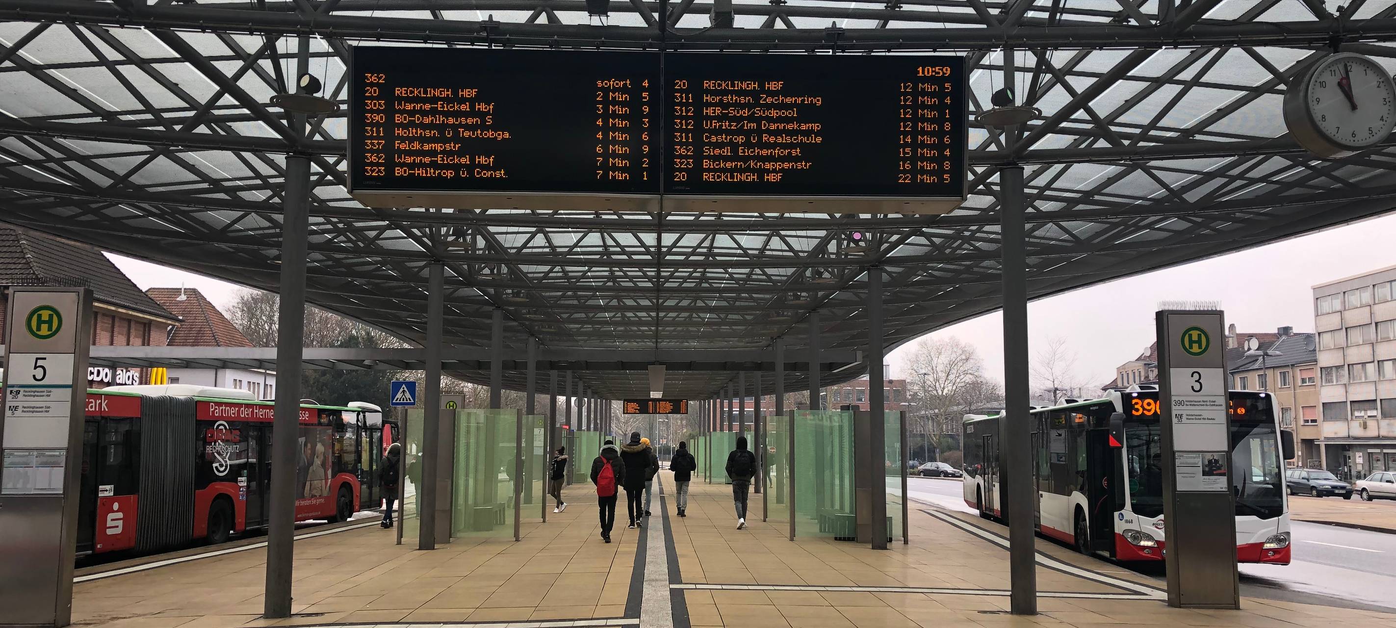 Hauptbahnhof Wanne-Eickel wird auch saniert