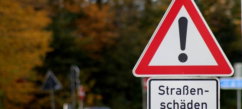 Straßenschäden