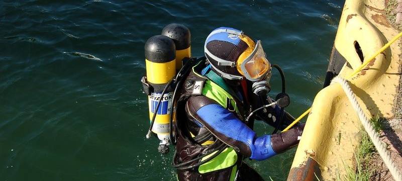 Großeinsatz am Kanal