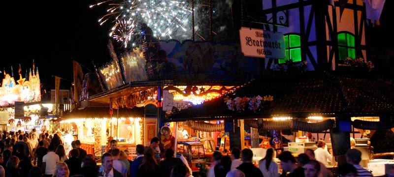 Cranger Kirmes Feuerwerk
