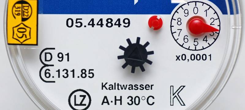 Bei Frost sollen Wasserzähler geschützt werden