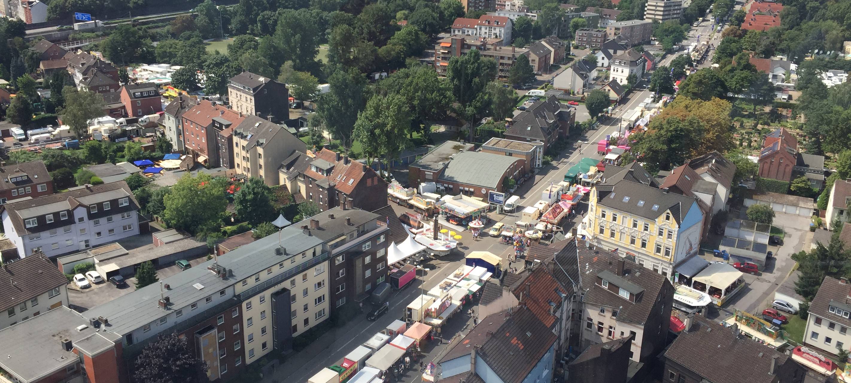 Stadt trifft Anwohner der Cranger-Kirmes