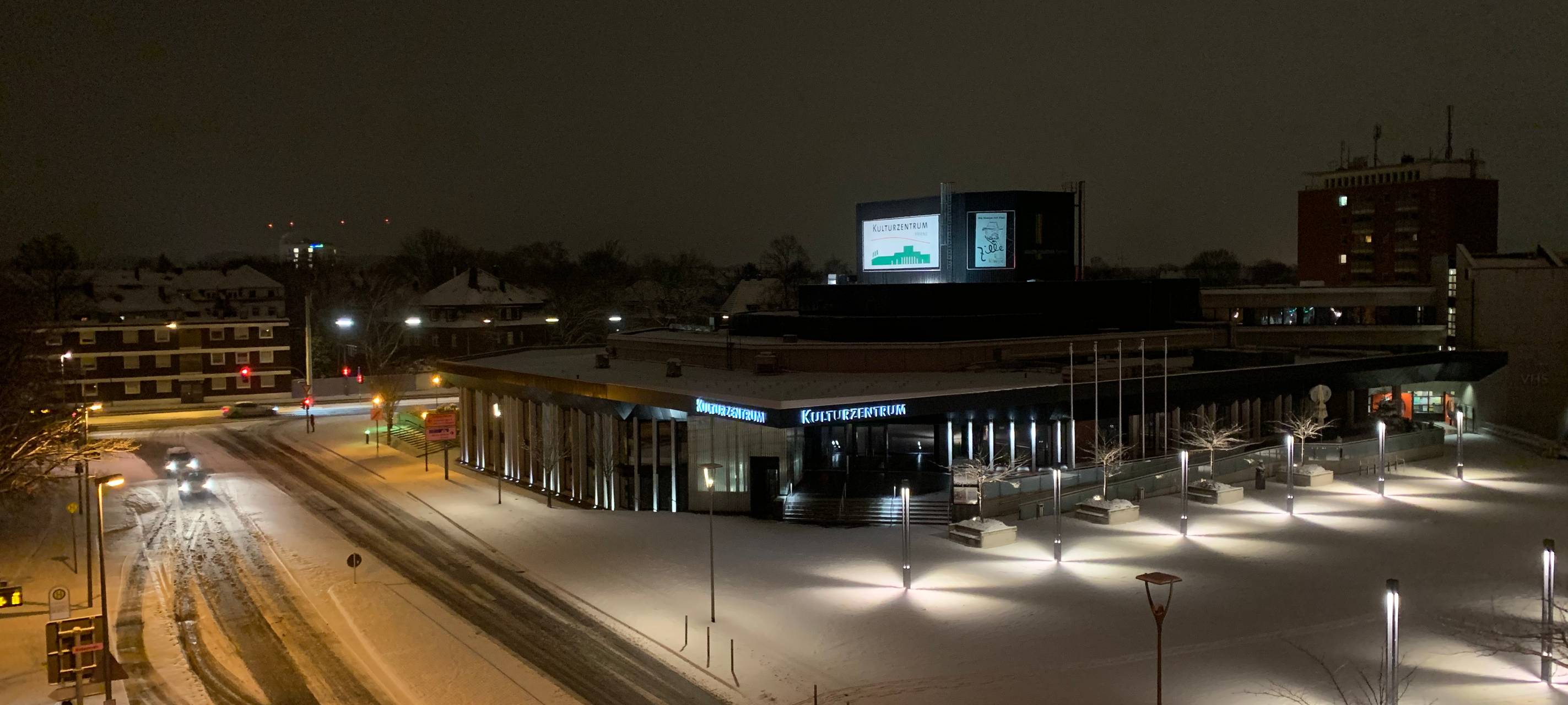 Schnee in Herne-Mitte