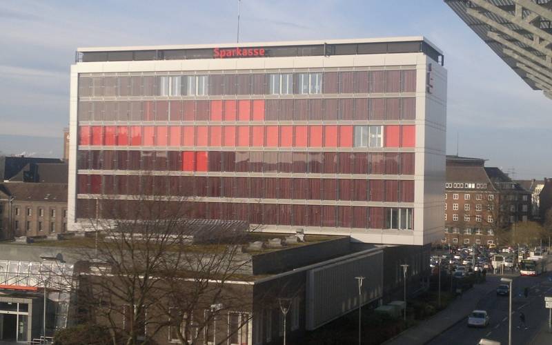Sparkassen-Hauptgebäude in Herne