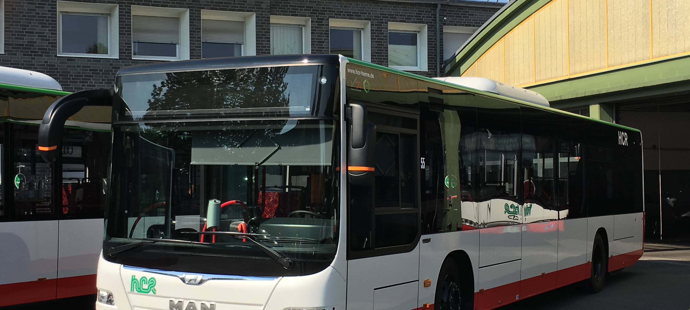 Linienbus erneut geschnitten