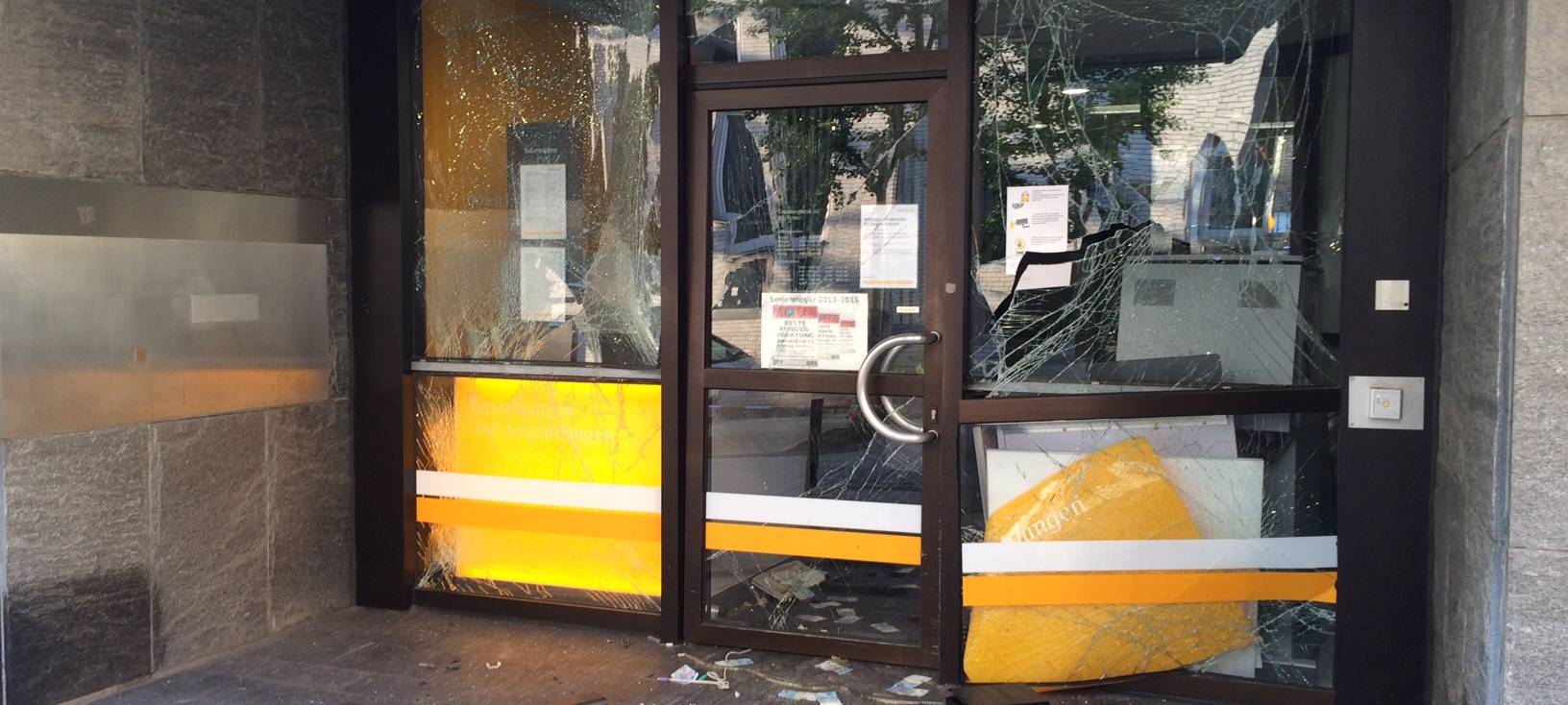 Weniger Geldautomaten gesprengt