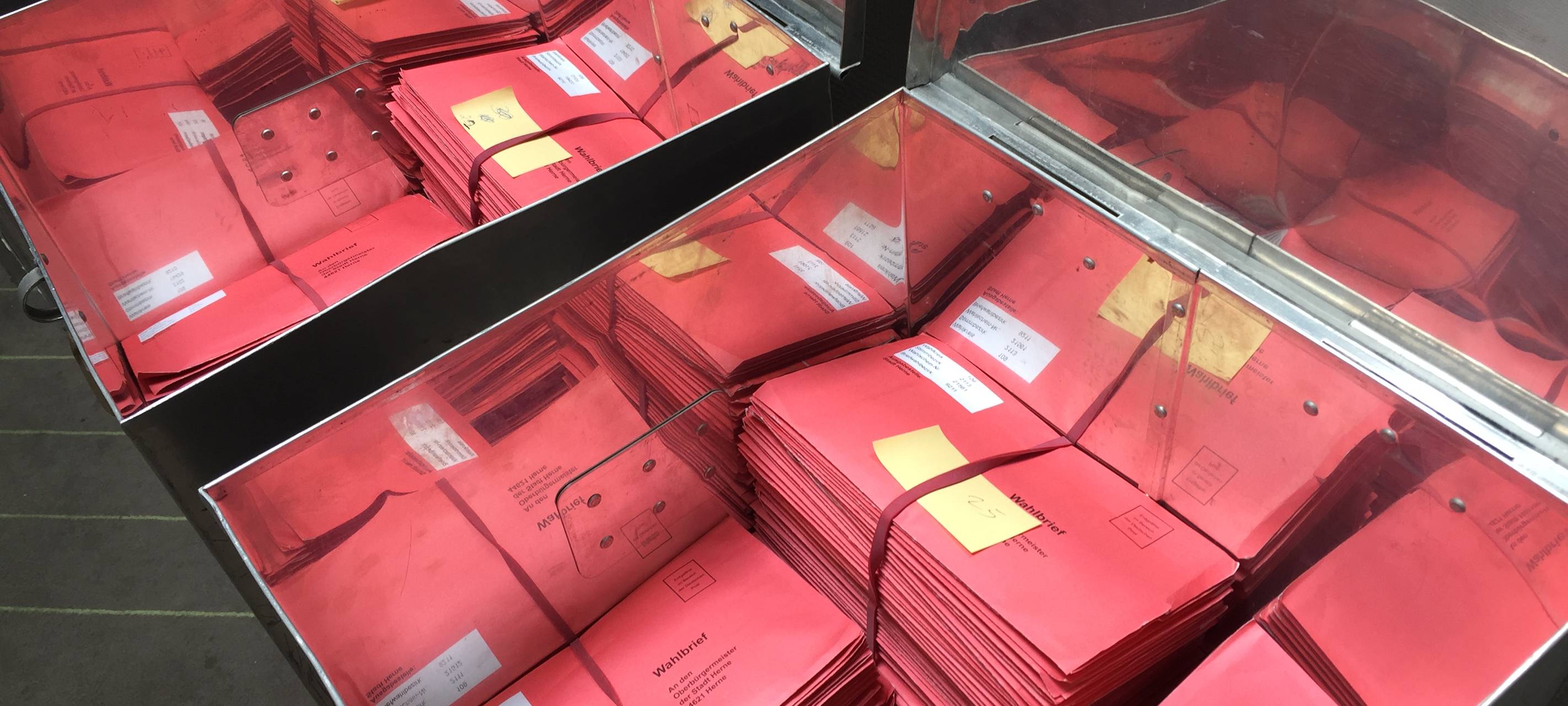 Briefwahl in Herne kann beginnen