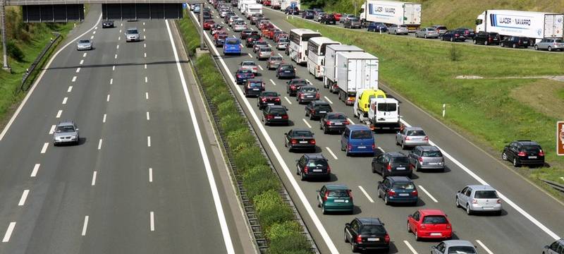 Brückenprüfungen auf der A42