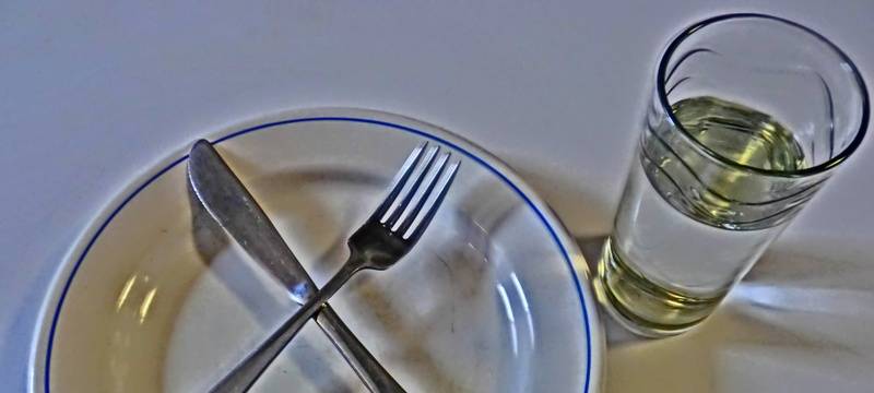 Fasten von früh bis spät