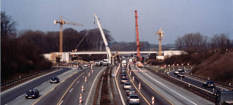 Teilstück der A43 jetzt sechsspurig
