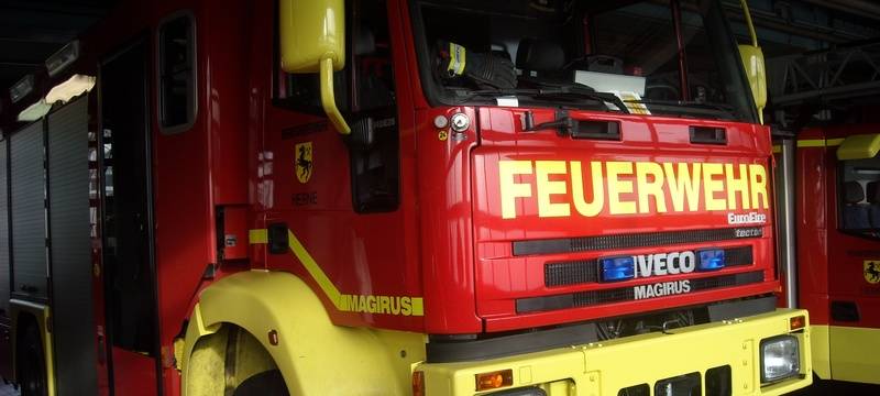 Erdbrand in Pöppinghausen