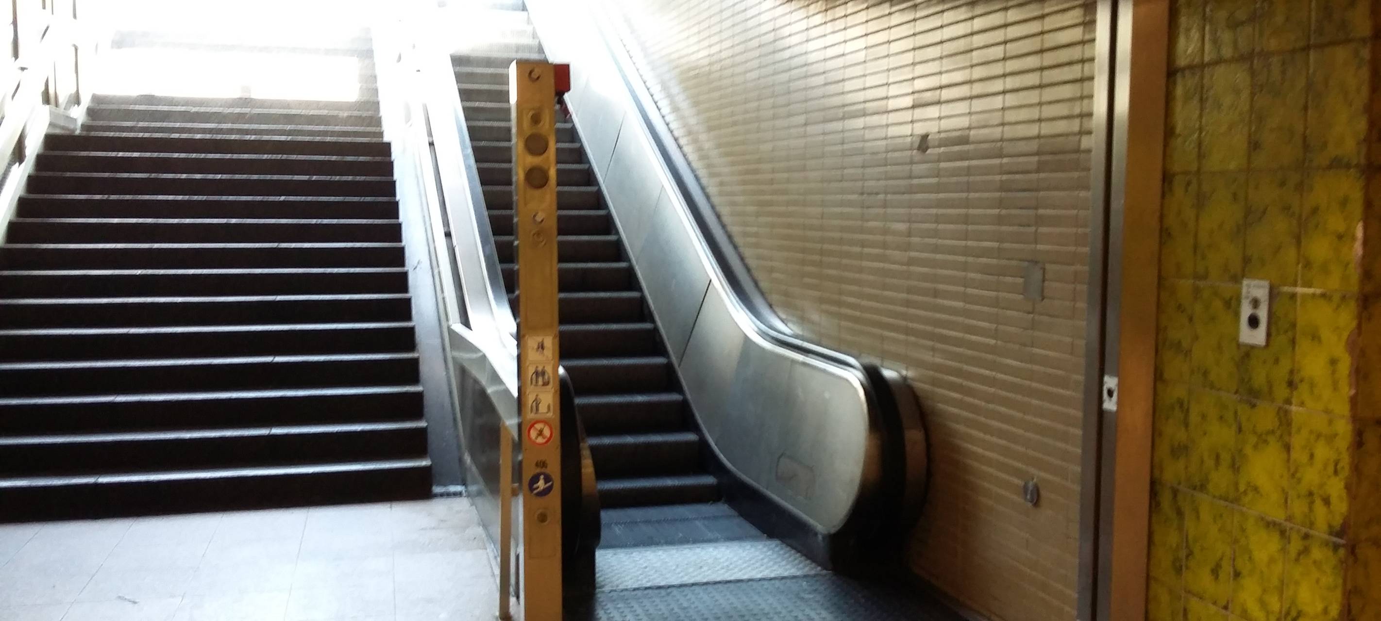 Rolltreppen-Arbeiten auf Berninghausstraße