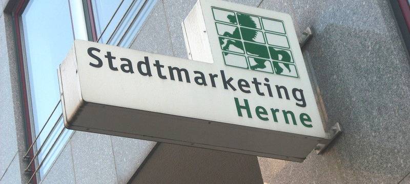 Schild Stadtmarketing Herne