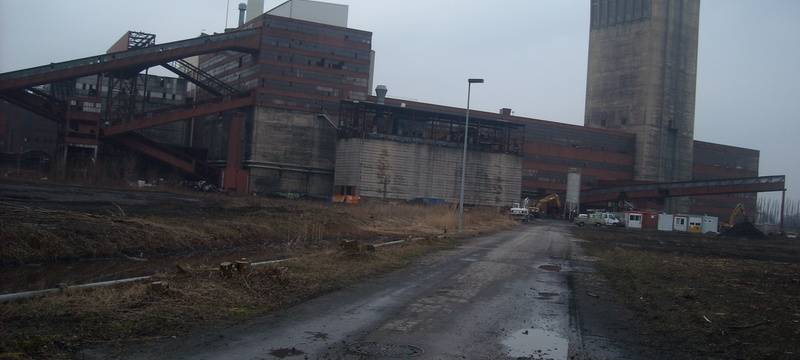 Förderstand der Zeche General Blumenthal am Wanne-Eickeler Hauptbahnhof