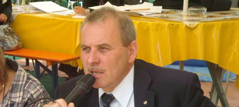 Albert Ritter auf der Kirmes PK