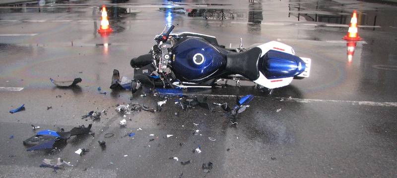 Motorrad Unfall