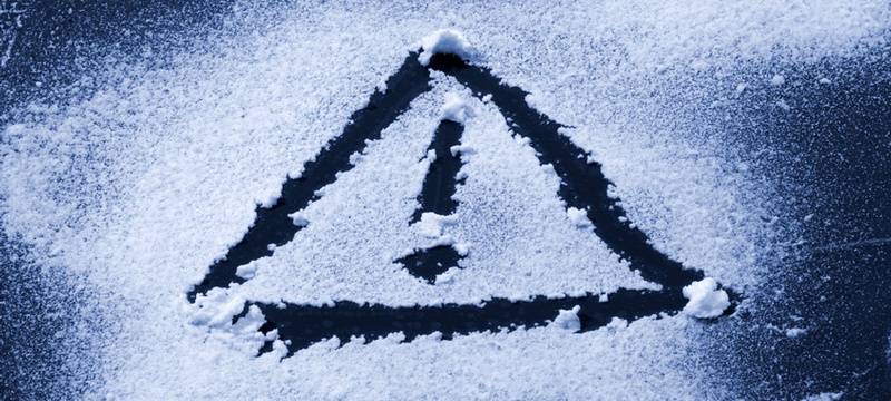 Viele Blechschäden wegen Glatteis