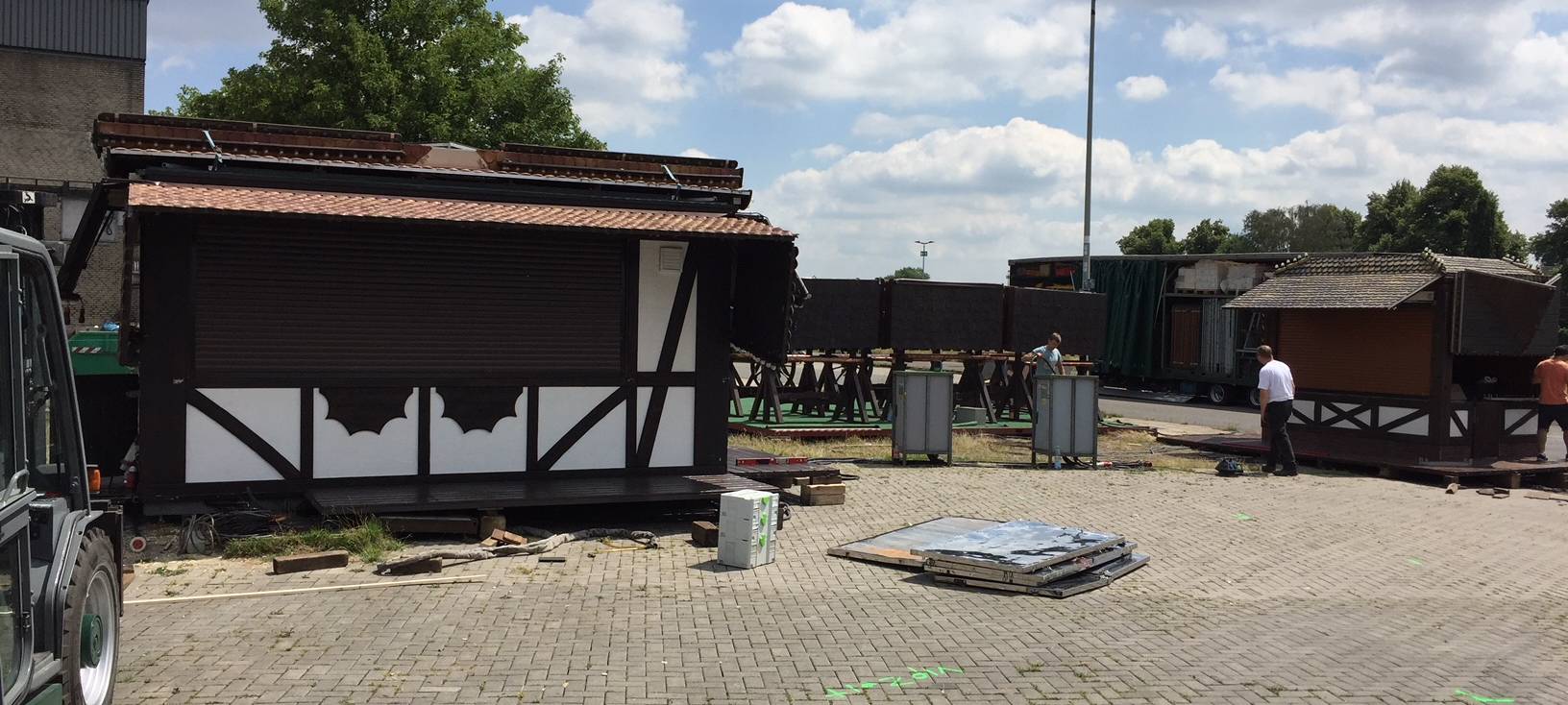 Aufbau " Zum Armen Ritter "