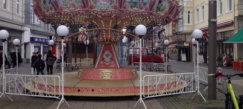 Die City-Kirmes in Herne-Mitte.