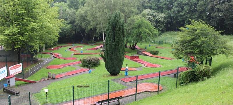 Anlage des Minigolfclubs Rot-Weiß Wanne-Eickel