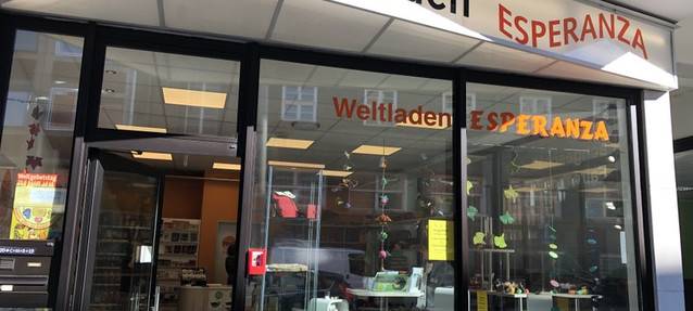 Der Weltladen Esperanza in Herne-Mitte.