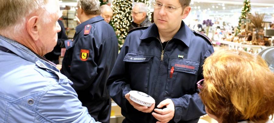 Feuerwehr informiert über Rauchmelder