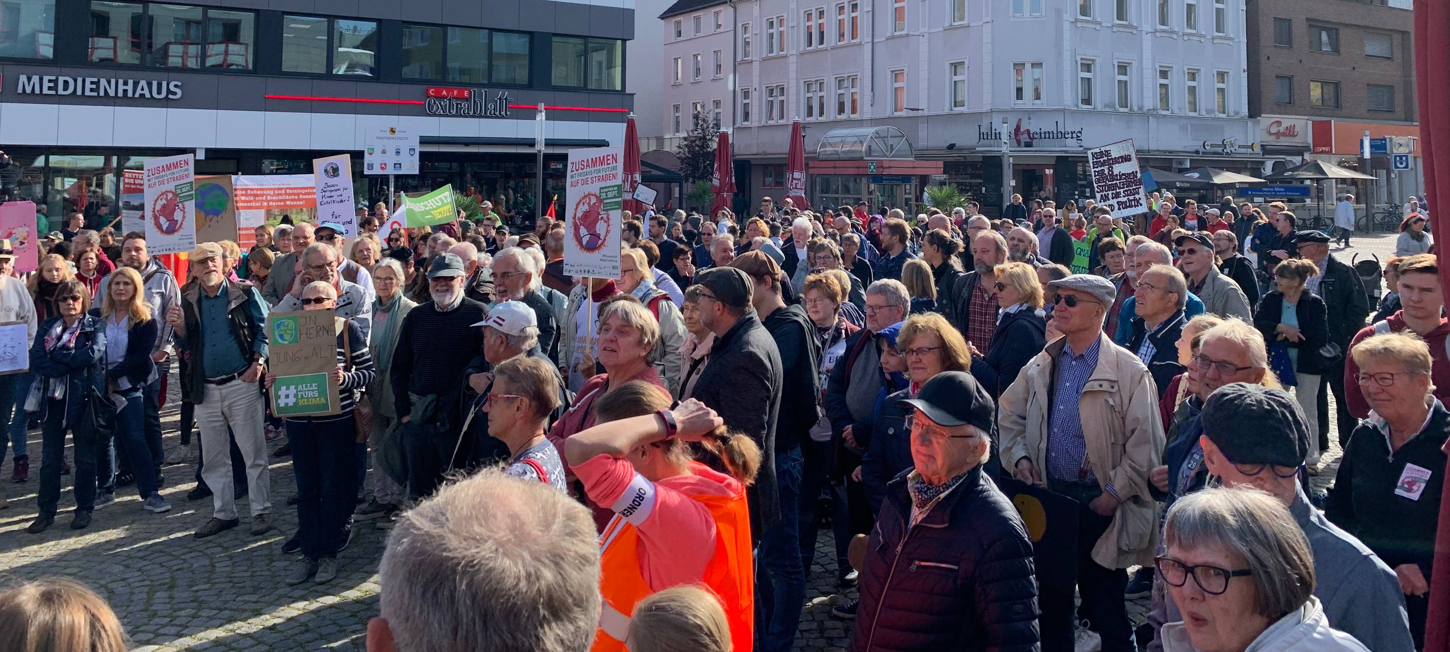 Fridays for Future Klimademo Herne