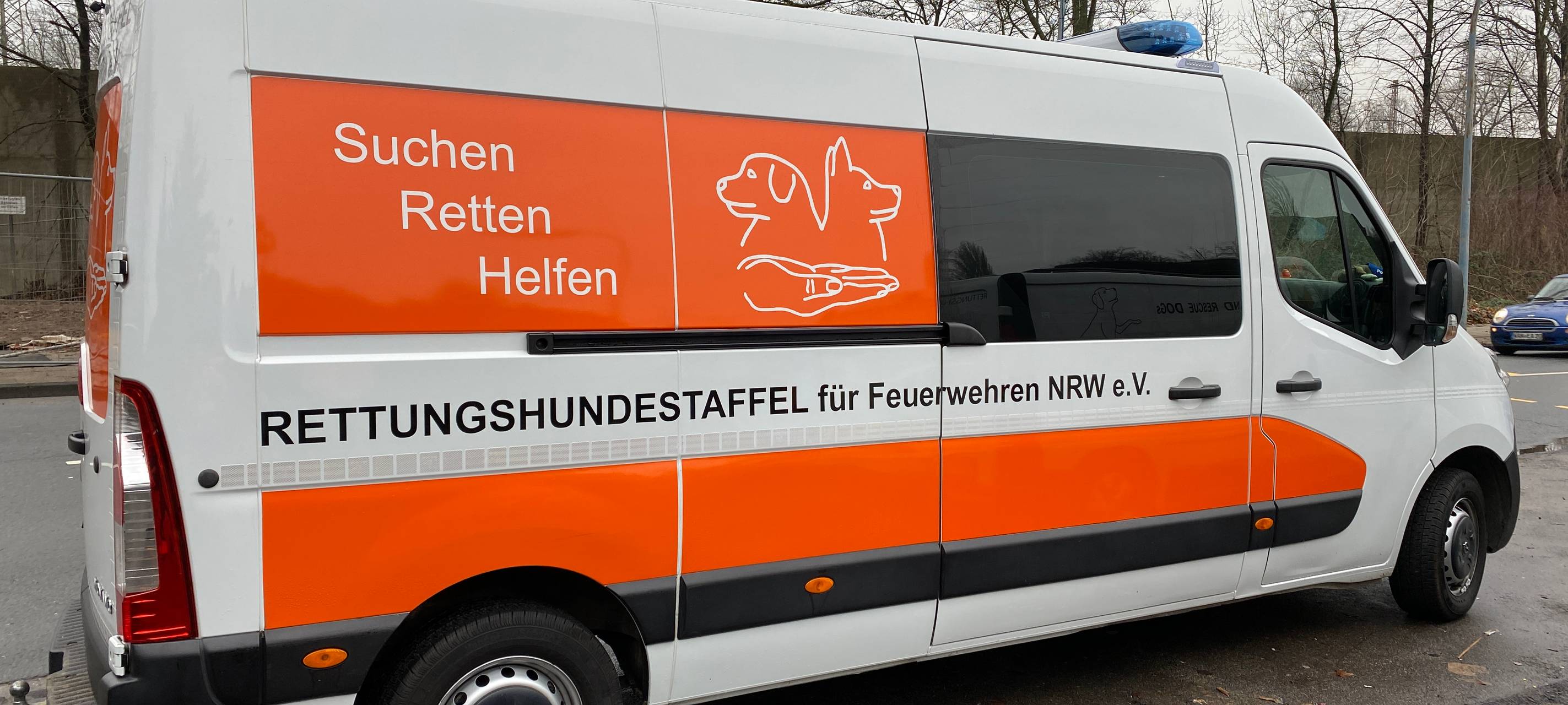 Rettungshunde-Staffel trainert in Baukau