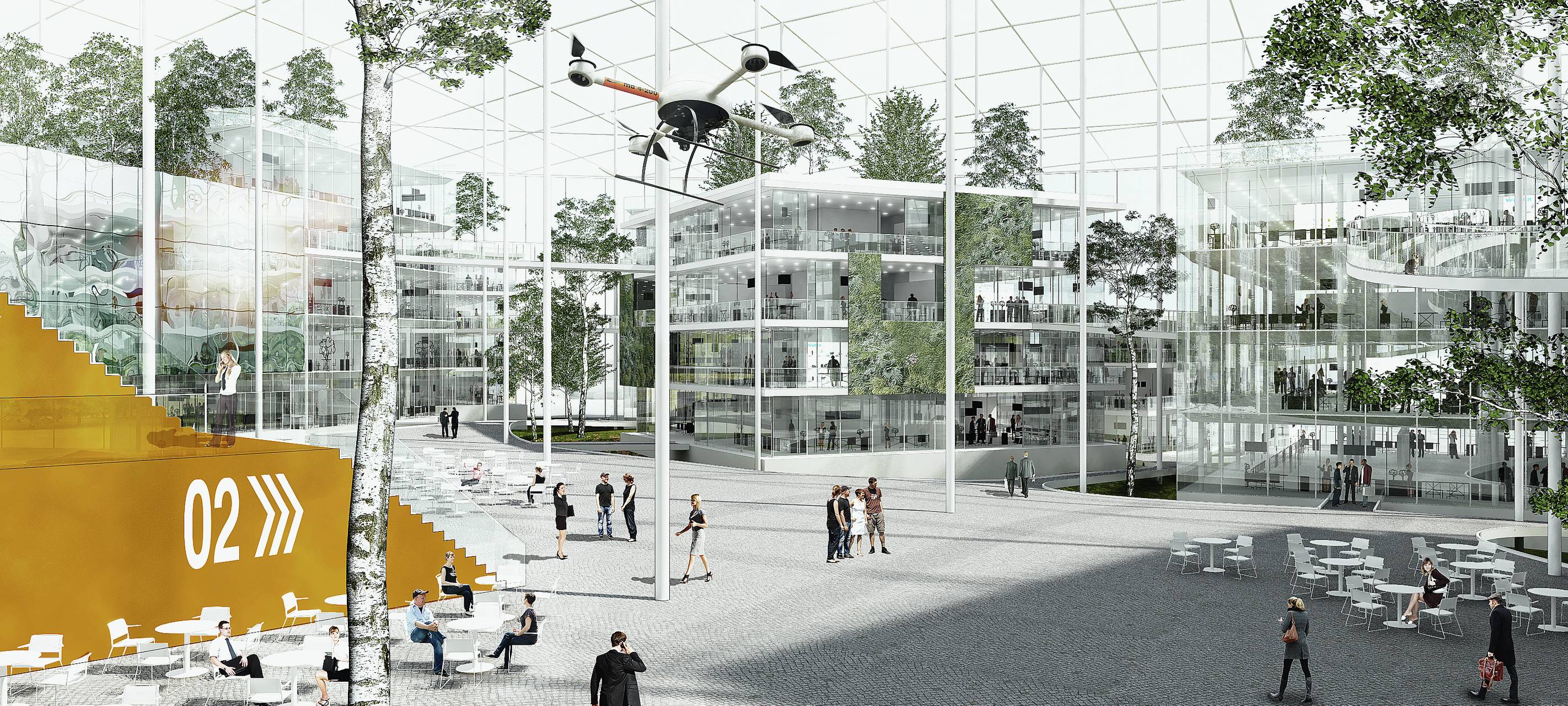 Stadt plant Seilbahn und Hochhaus in Wanne-Eickel