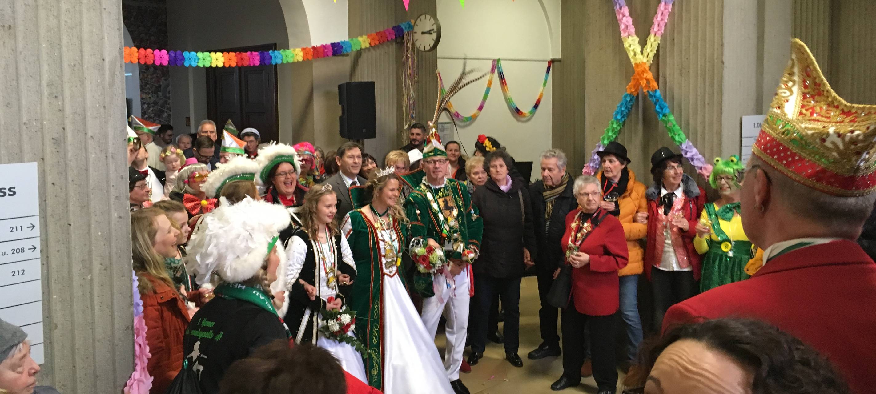 Rathaussturm geglückt