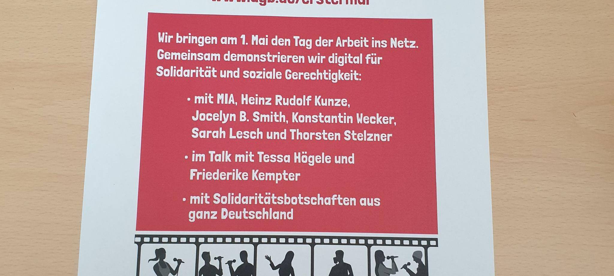 Tag der Arbeit wegen Corona nur im Internet