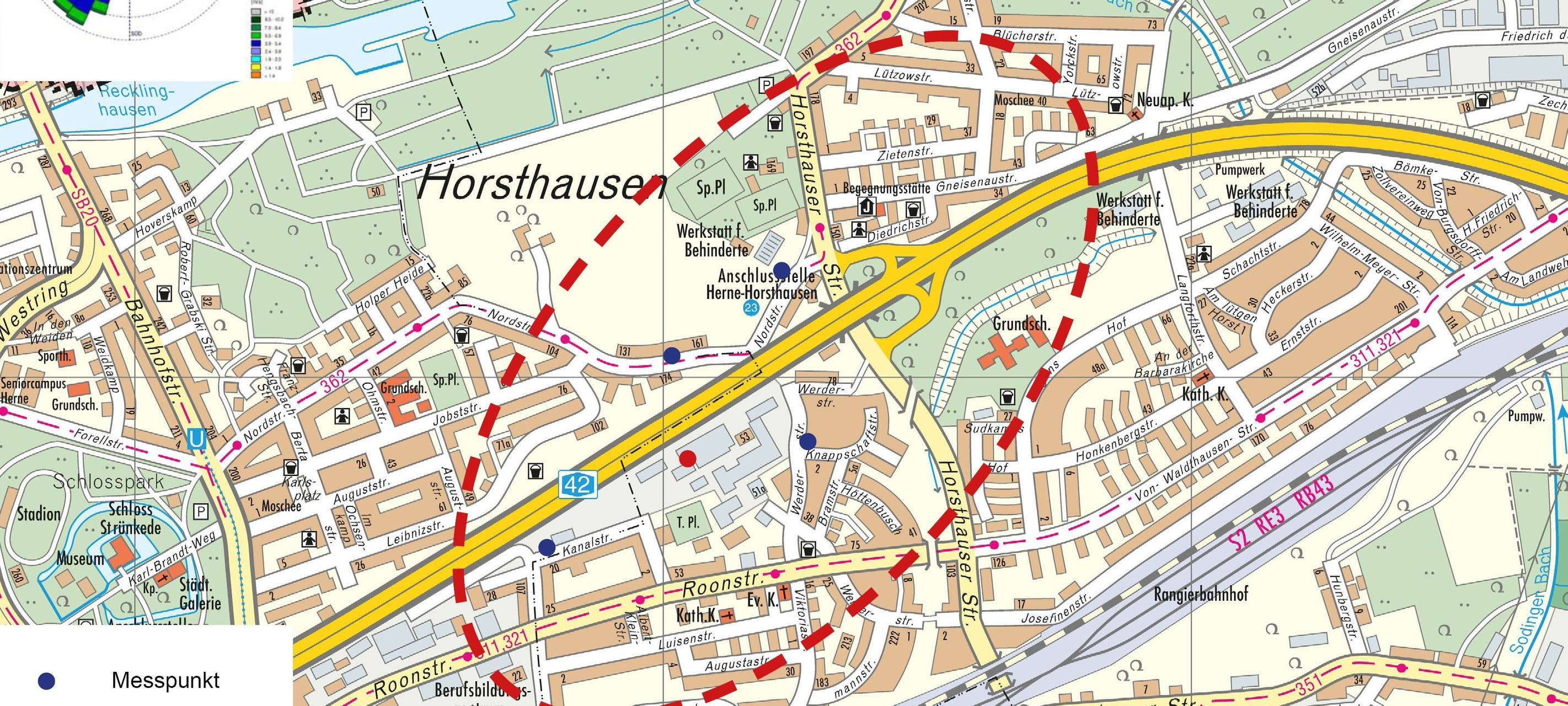Stadt Herne: Verzehrbeschränkung für "Silex"-Nachbarschaft