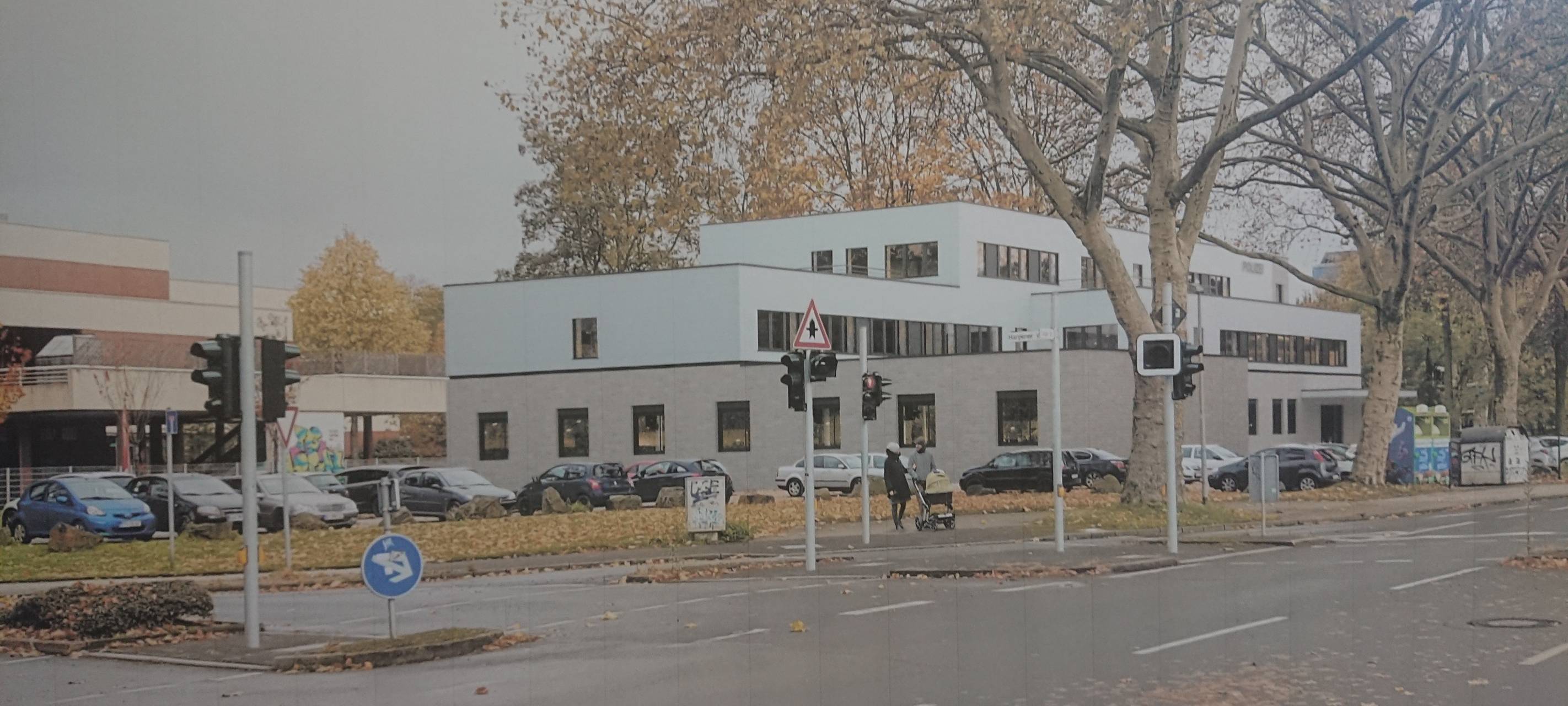 Neue Polizeiwache entsteht am Pestalozzi-Gymnasium