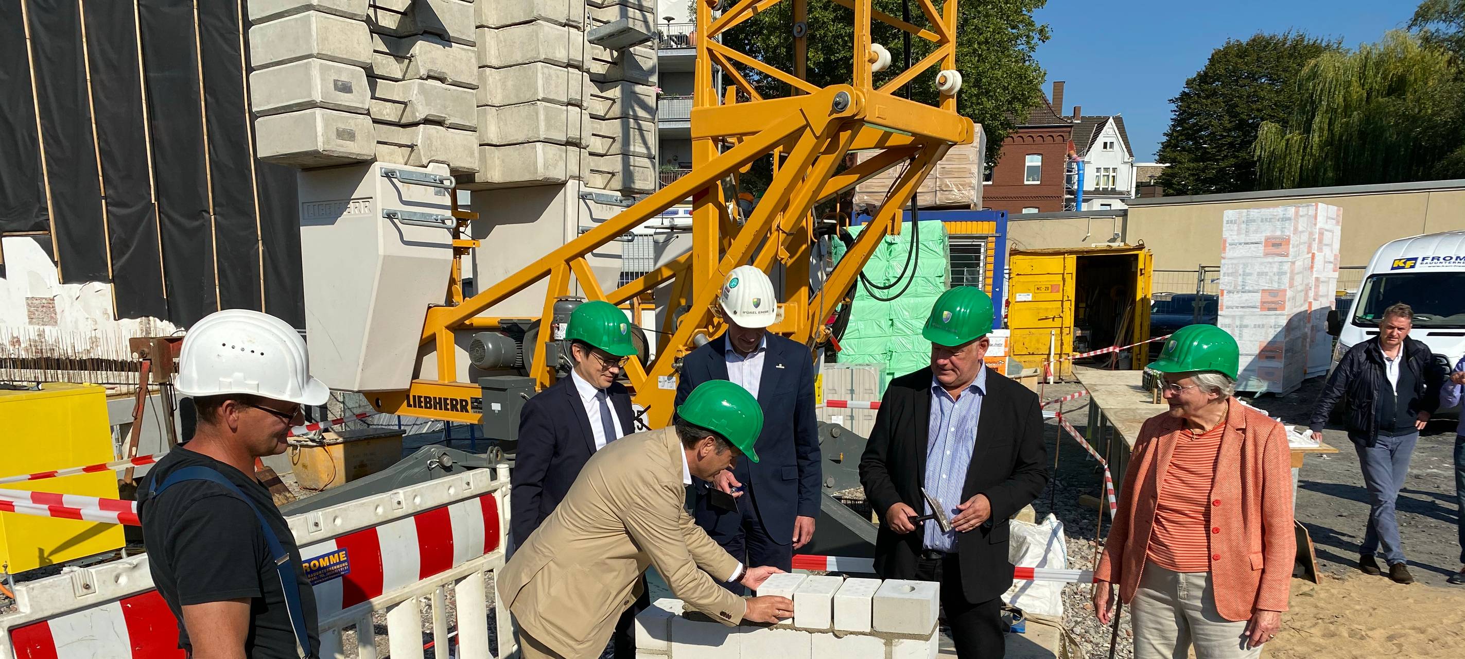 Baubeginn für Bürogebäude