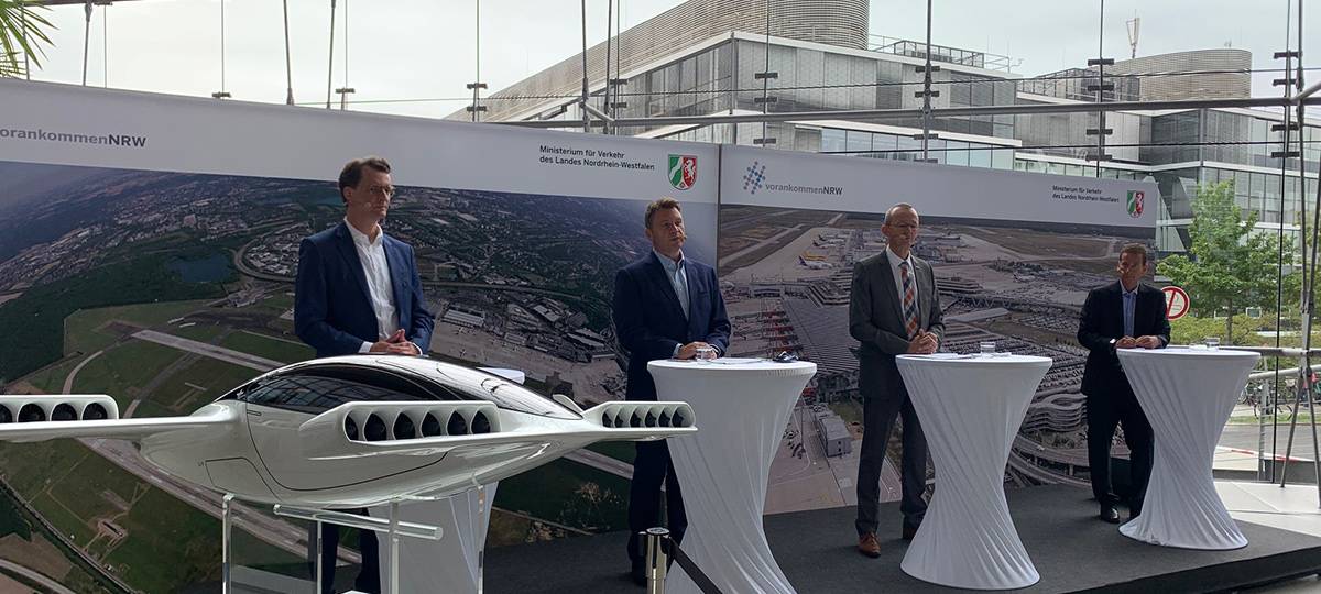 Flugtaxis sollen ab 2025 in NRW an den Start gehen