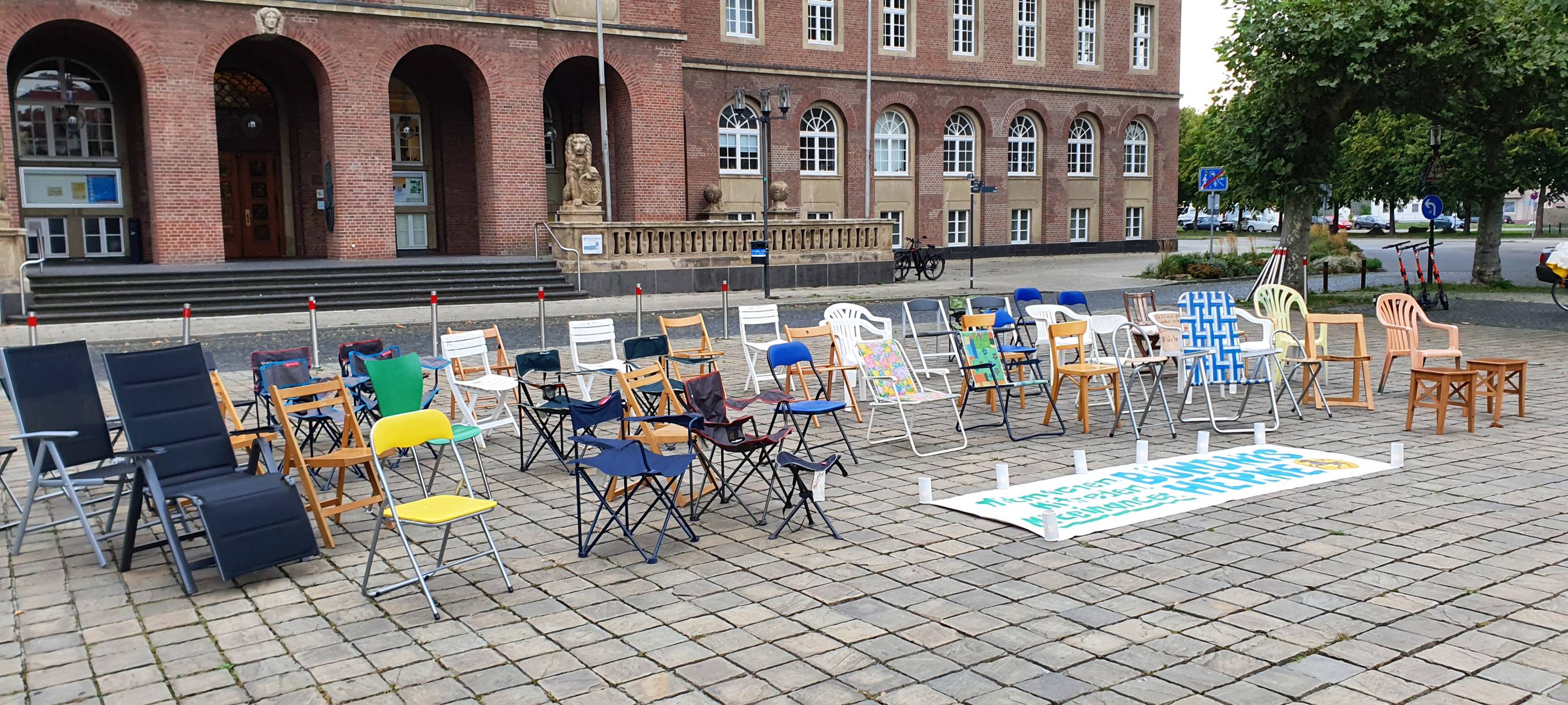 Flashmob vom Herner Bündnis