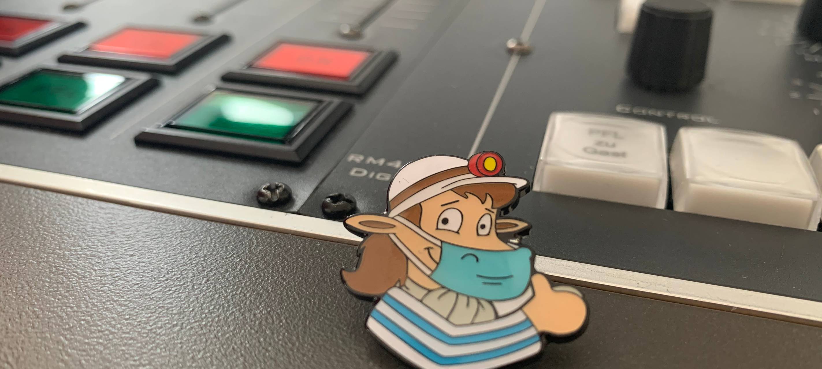 Der Fritz-Pin im Jahr ohne Cranger Kirmes.