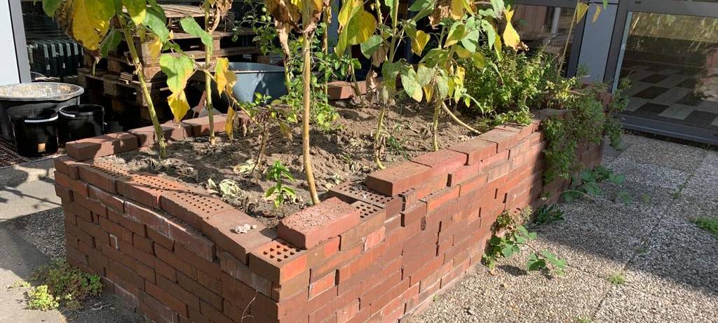 Wohlfühloase auf Schulhof der Hans-Tilkowski-Schule