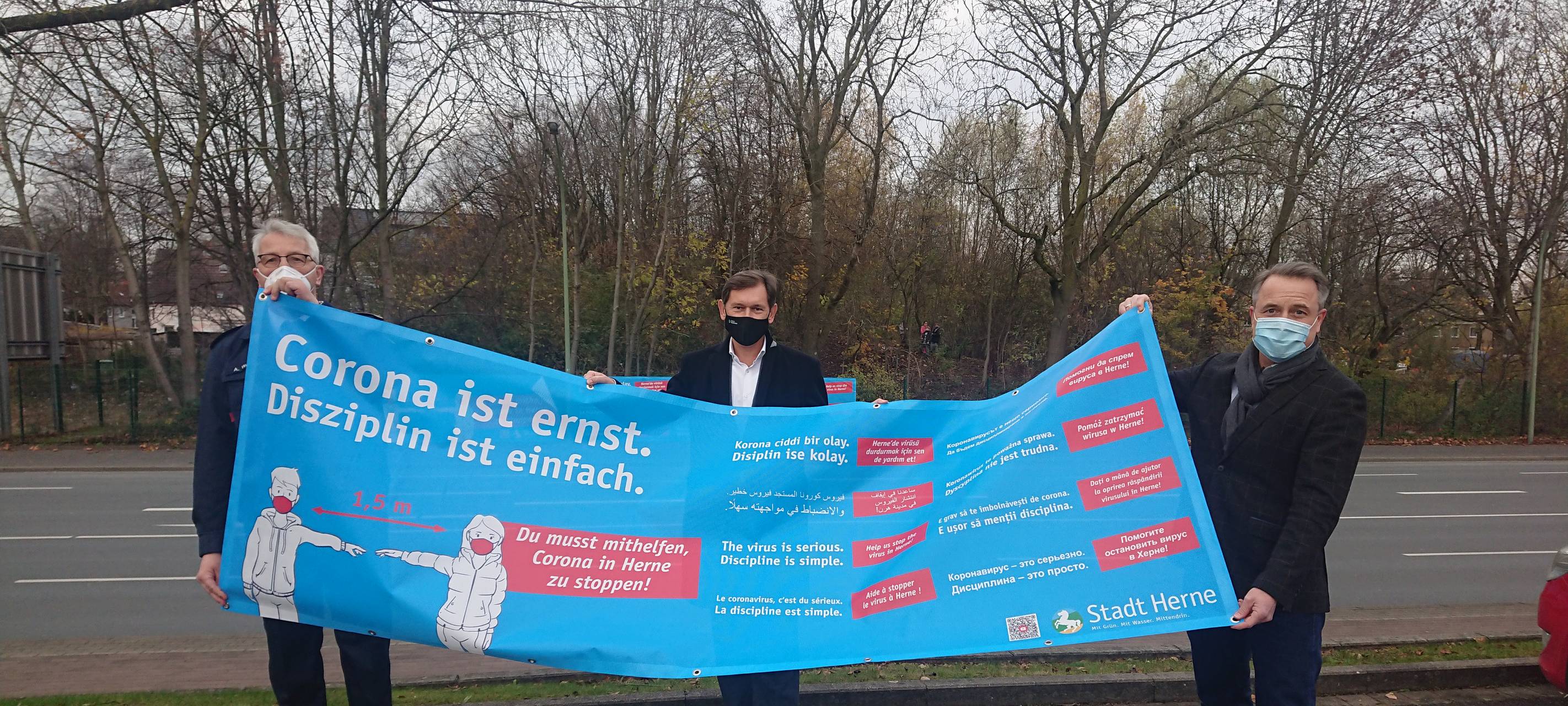Kampagne gegen Corona