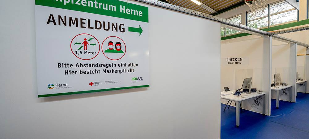 Impfzentrum: Impfung nur mit Termin